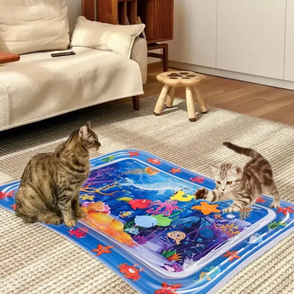 Cats Sensory Water Play Mat 5